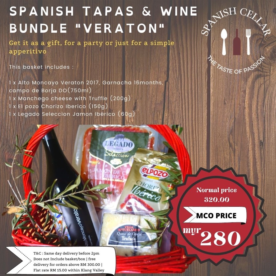 Spanish Tapas & Wine Bundle "Veraton"