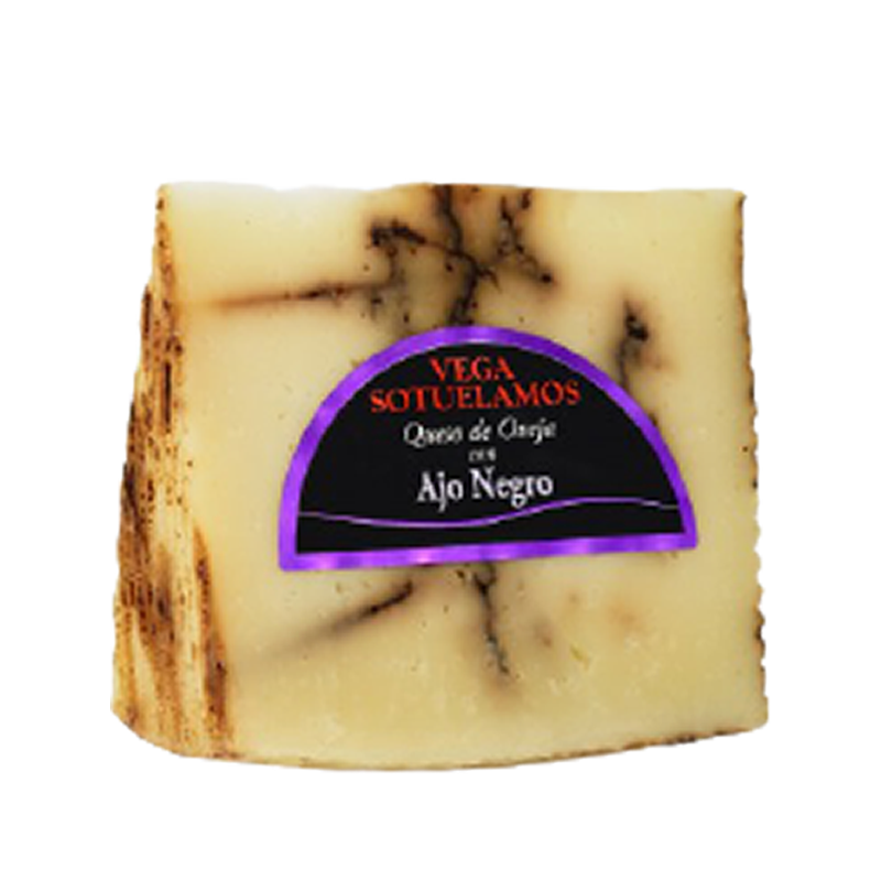 Manchego with Black Garlic - 200g Wedge