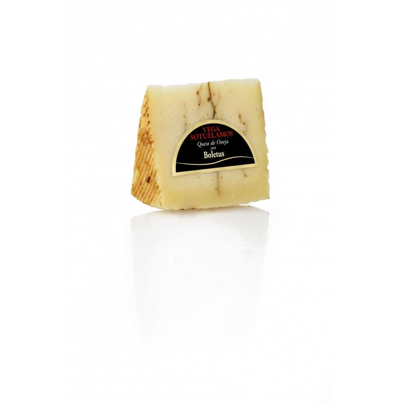 Manchego with Boletus - 200g Wedge