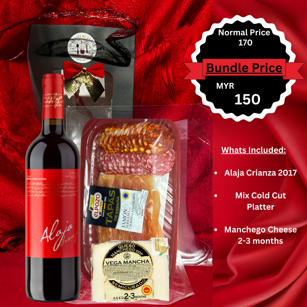 Spanish Tapas & Wine Bundle "Alaja"