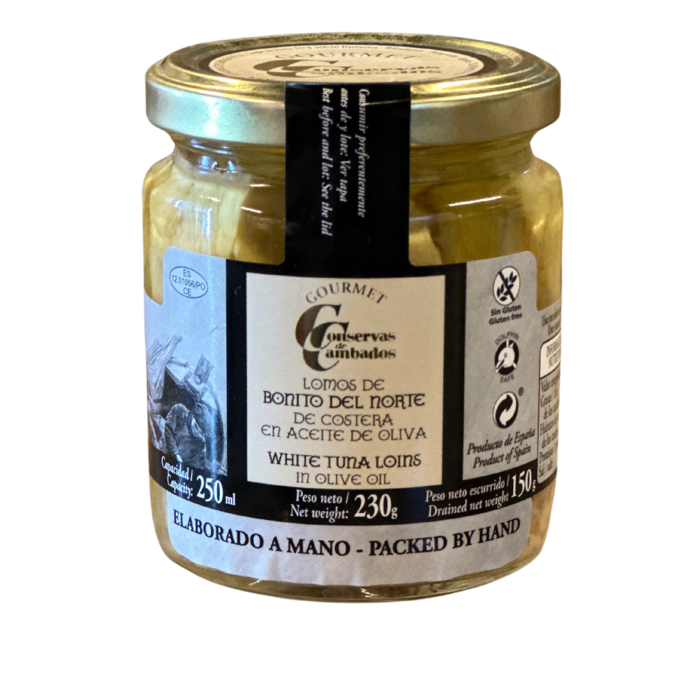 Bonito Tuna Loin in Olive Oil (Jar) - 230g