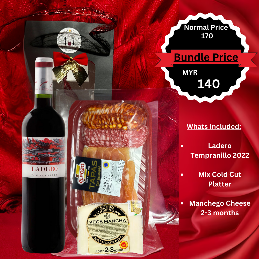 Spanish Tapas & Wine Bundle "Ladero"